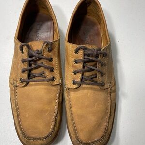 Timberland Men's Brown Leather Boat Shoes Size 11.5 SB-80